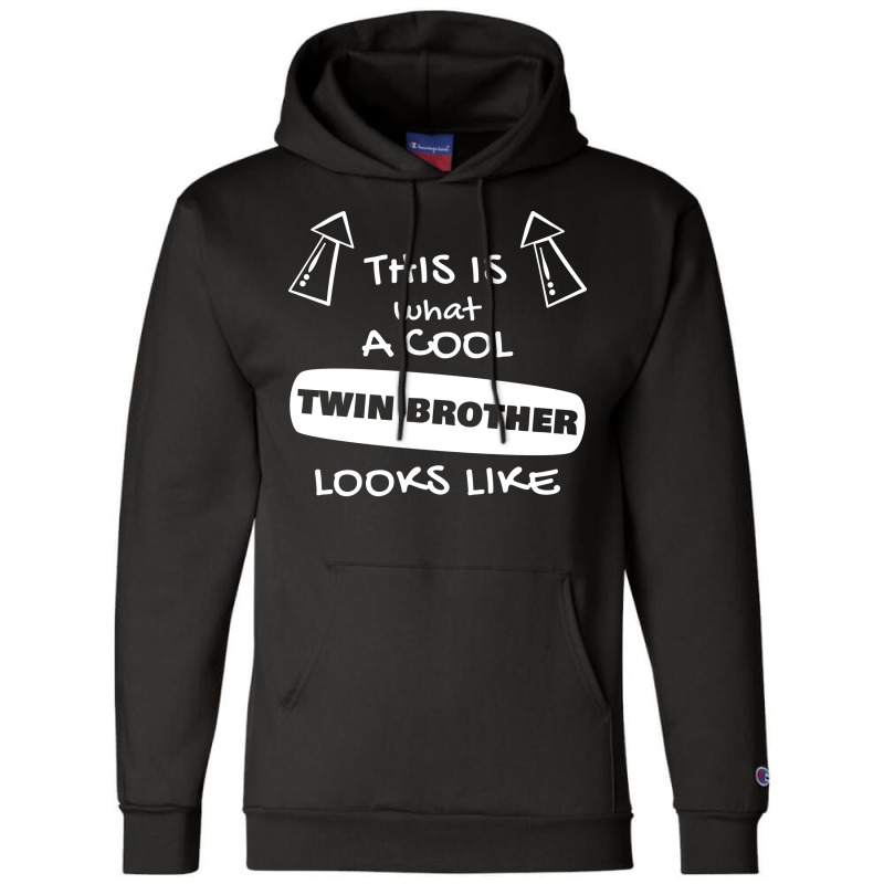 Twin Brother Champion Hoodie | Artistshot