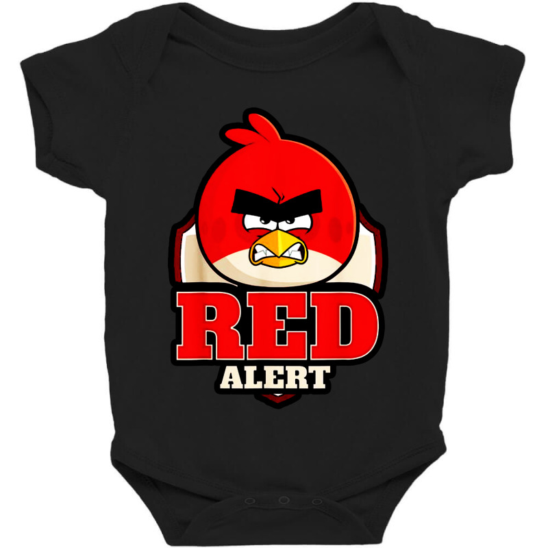 Birds Red Baby Bodysuit by rastyrocl | Artistshot