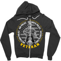 Department Of The Air Force Veteran Military Police Zipper Hoodie | Artistshot