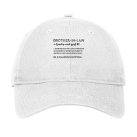 Brother In Law Funny Definition 2 Adjustable Cap | Artistshot