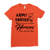 Brother Most People Never Meet Their Heroes 1 Ladies Fitted T-shirt | Artistshot