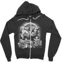 A Rainy Day Version Zipper Hoodie | Artistshot