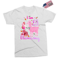 I Am 15 Years Old And Llamazing 15th Llama Birthda Exclusive T-shirt | Artistshot