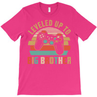 Leveled Up To Big Brother Ba T-shirt | Artistshot