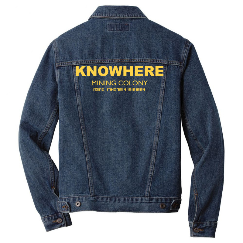 Knowhere 1 Men Denim Jacket | Artistshot