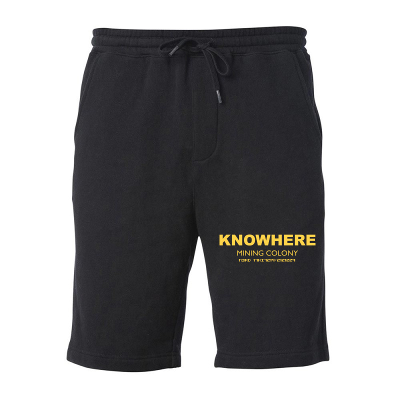 Knowhere 1 Fleece Short | Artistshot