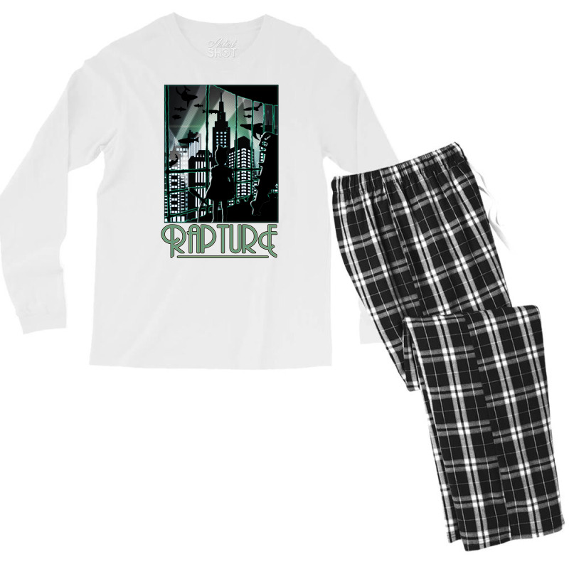 Visit Rapture Men's Long Sleeve Pajama Set | Artistshot