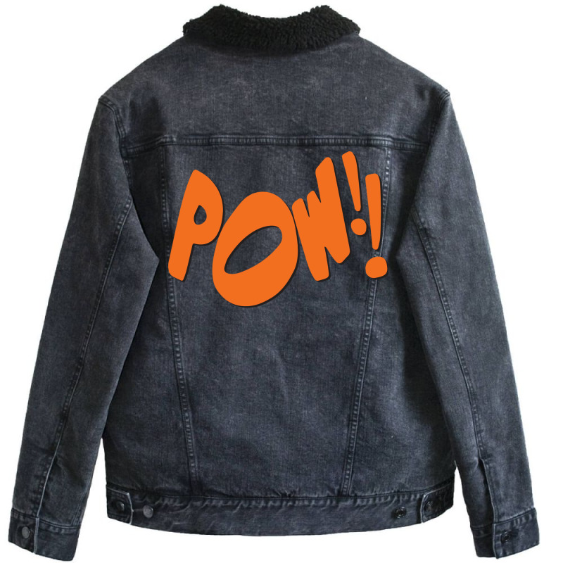 Pow 1 Unisex Sherpa-lined Denim Jacket | Artistshot