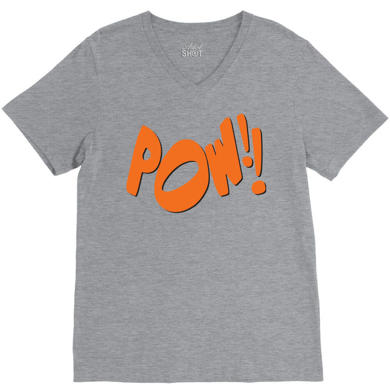 Pow 1 V-neck Tee | Artistshot