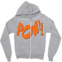 Pow 1 Zipper Hoodie | Artistshot