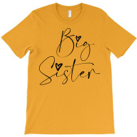 Big Sister Shirt Little Sister Shirt Big Sister Fl T-shirt | Artistshot