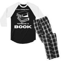 Books 111 Men's 3/4 Sleeve Pajama Set | Artistshot