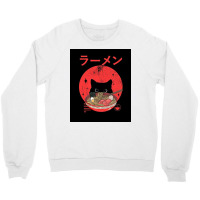 Cat Ramen Crewneck Sweatshirt | Artistshot