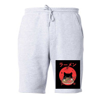 Cat Ramen Fleece Short | Artistshot