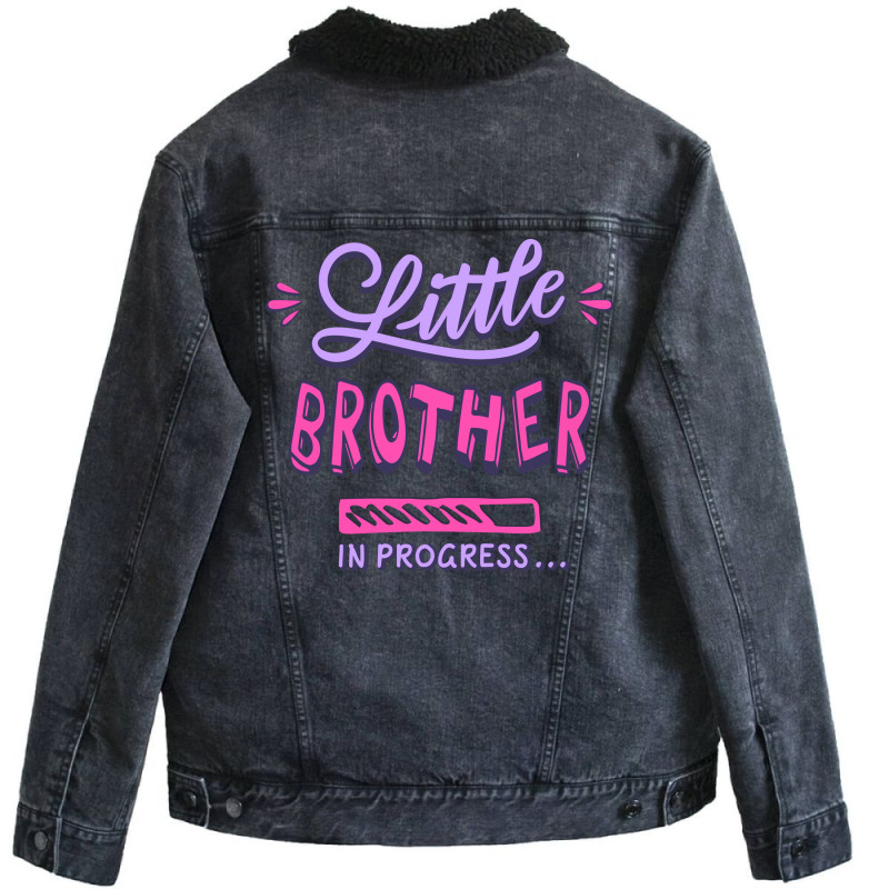 Little Brother In Progress 1 Unisex Sherpa-lined Denim Jacket | Artistshot