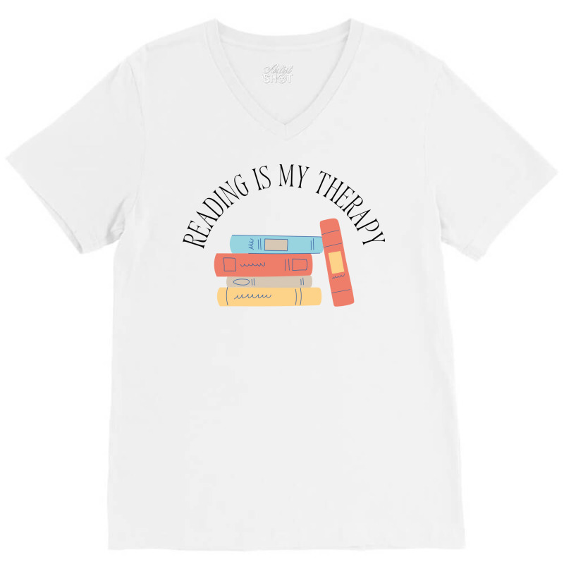 Books 202 V-Neck Tee by caylumjenrri3 | Artistshot