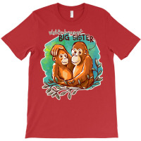 Worlds Awesomest Big Sister T-shirt | Artistshot