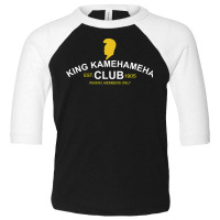 King Kamehameha Toddler 3/4 Sleeve Tee | Artistshot