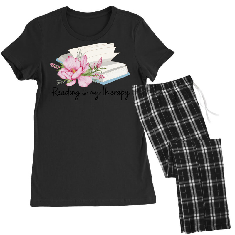 Reading Is My Therapy 6 Women's Pajamas Set by moscutnaulin8 | Artistshot