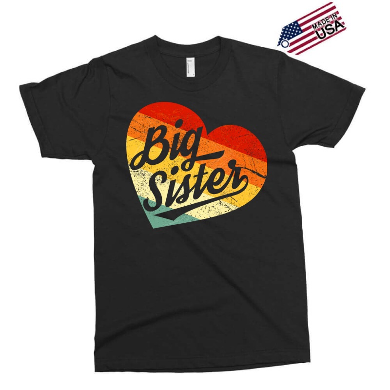 Retro Vintage Big Sister 1 Exclusive T-shirt by rolinghsgagv | Artistshot