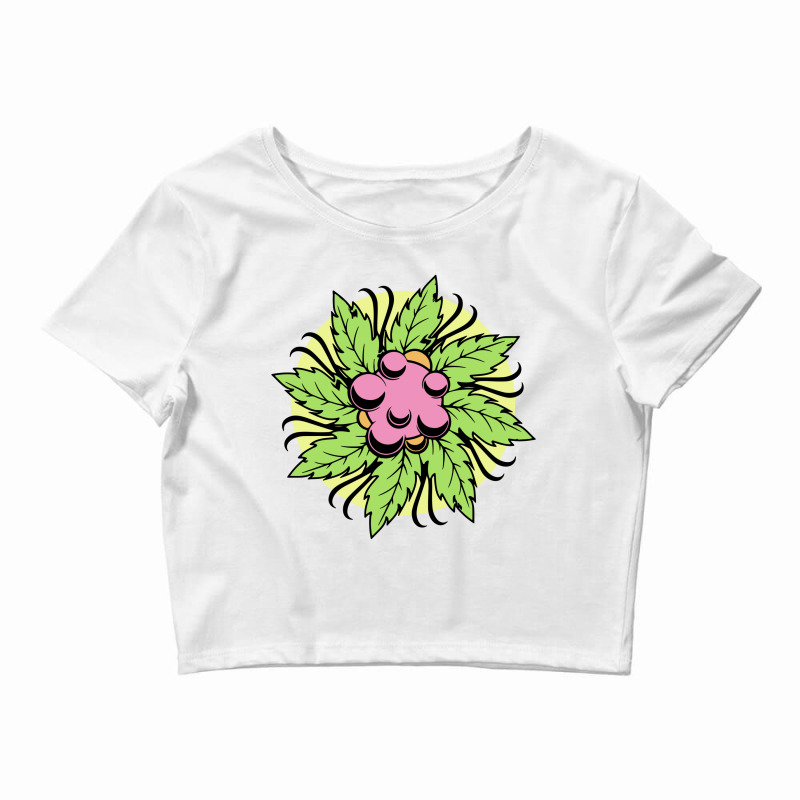 Floral Fruit Vintage Crop Top | Artistshot