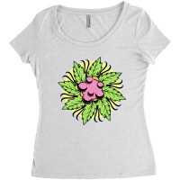 Floral Fruit Vintage Women's Triblend Scoop T-shirt | Artistshot