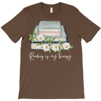 Reading Is My Therapy 54 T-shirt | Artistshot