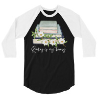 Reading Is My Therapy 54 3/4 Sleeve Shirt | Artistshot