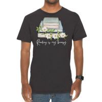 Reading Is My Therapy 54 Vintage T-shirt | Artistshot