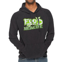 Food Is Medicine Vegans And Vegetarians Gift Aesth Vintage Hoodie | Artistshot