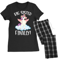 Big Sister Finally Sibling Announcement 1 Women's Pajamas Set | Artistshot