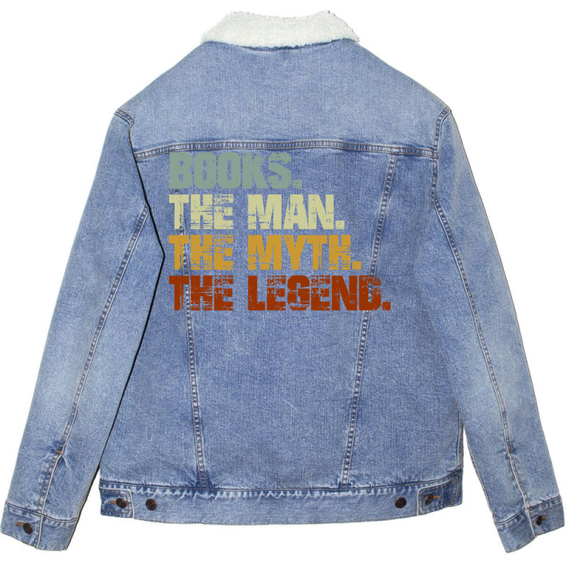 Books 28 Unisex Sherpa-lined Denim Jacket | Artistshot