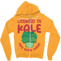 Keto Diet Nutritionist Kale Keto Food Vegetable Hu Zipper Hoodie | Artistshot