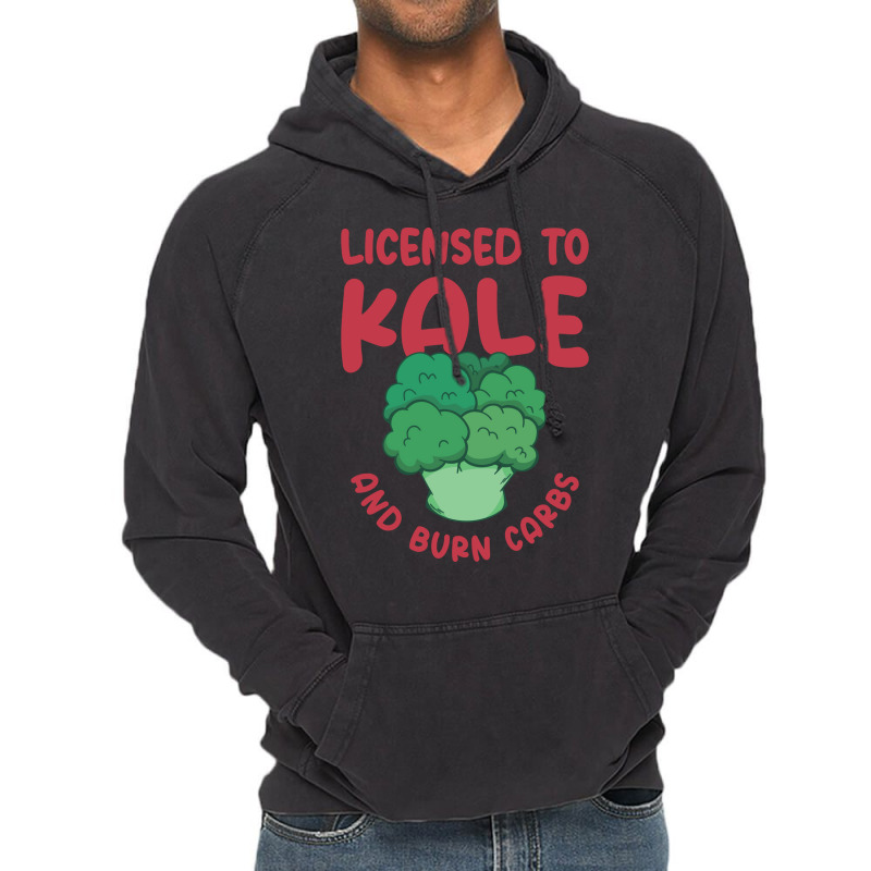 Keto Diet Nutritionist Kale Keto Food Vegetable Hu Vintage Hoodie by woelkelytjeb | Artistshot