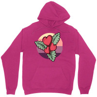 Hearts Flower Vintage Unisex Hoodie | Artistshot