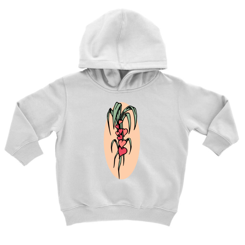 Hearts Leaves Vintage Classic Toddler Hoodie | Artistshot