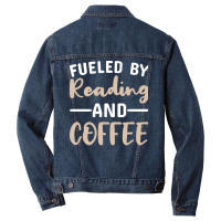 Fueled By Reading And Coffee 2 Men Denim Jacket | Artistshot