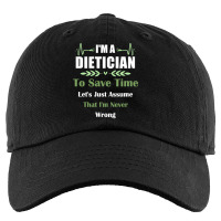 Im A Dietician Funny Registered Dietitian Quote Mu Kids Cap | Artistshot