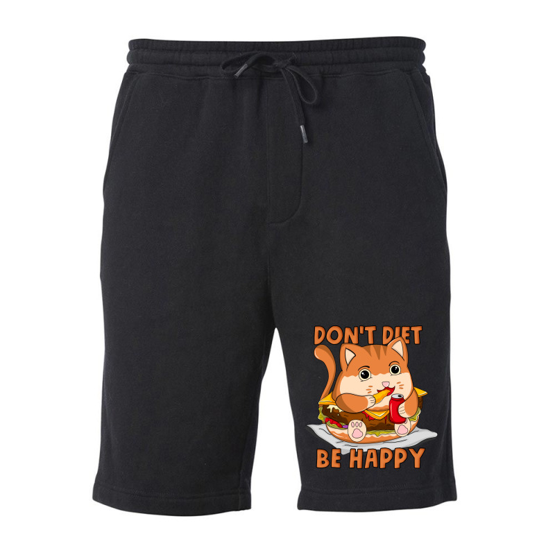 Dont Diet Be Happy Boy Fleece Short by ibromlesanil | Artistshot