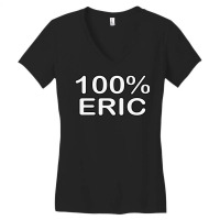 Eric Name Wife Birthday Gifts From Hus Delivered T Women's V-neck T-shirt | Artistshot