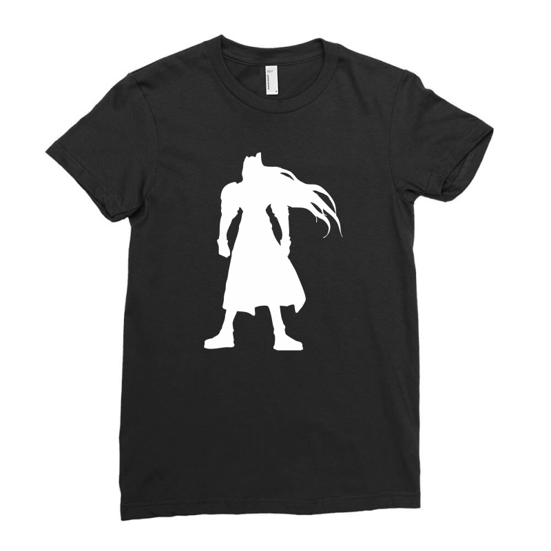 Sephiroth Ffvii Ladies Fitted T-Shirt by kattypelem | Artistshot