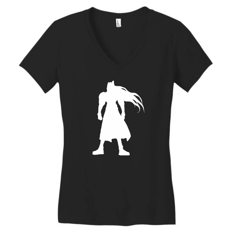 Sephiroth Ffvii Women's V-Neck T-Shirt by kattypelem | Artistshot