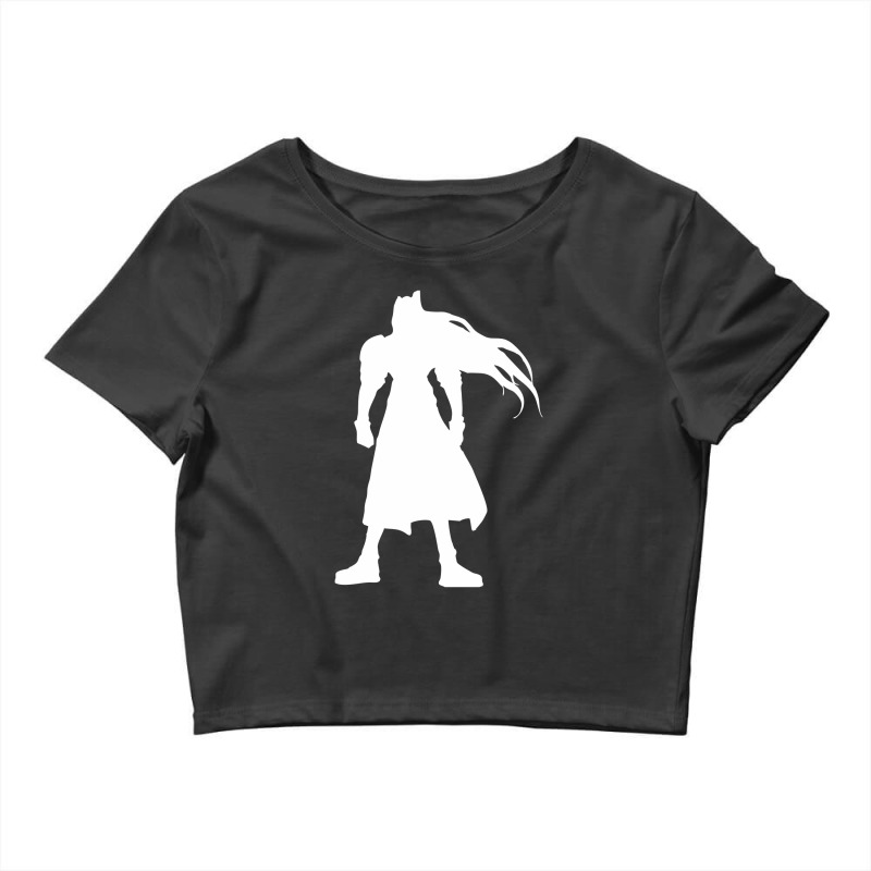 Sephiroth Ffvii Crop Top by kattypelem | Artistshot