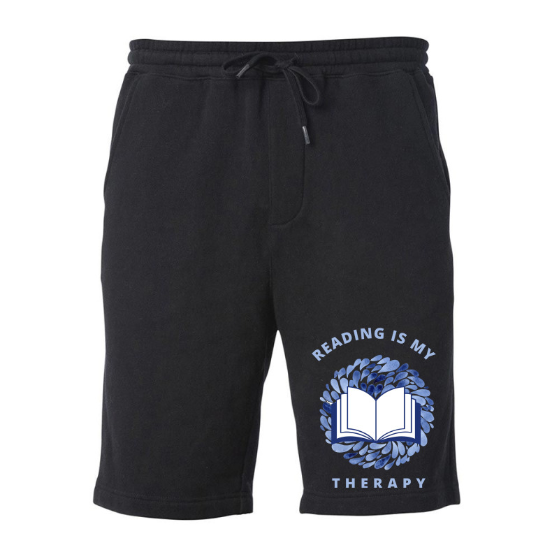 Reading Is My Therapy 14 Fleece Short by cambeltatajew | Artistshot