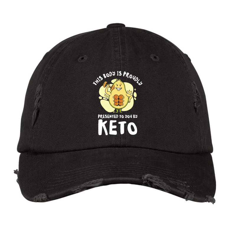 Keto Diet Workout Nutritionist Avocado Fruit Dieti Vintage Cap by lahwalugaas5 | Artistshot