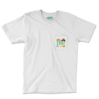 April 1997 Birthday Gift  Vintage April 1997 Aweso Pocket T-shirt | Artistshot