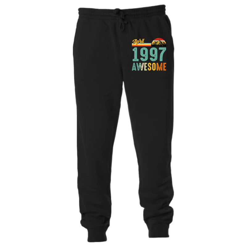 April 1997 Birthday Gift  Vintage April 1997 Aweso Unisex Jogger by nduettstruiki | Artistshot