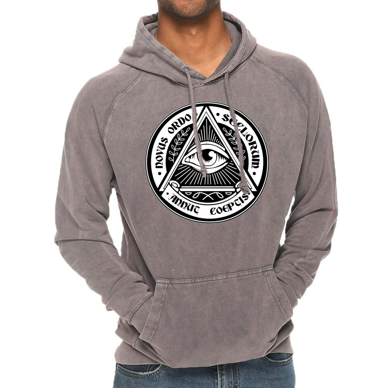 Illuminati Vintage Hoodie by reifenemuksa | Artistshot