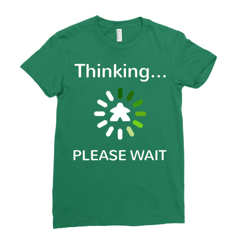 Analysis Paralysis Green Meeple Board Game Funny Ladies Fitted T-Shirt by velciumagalej | Artistshot