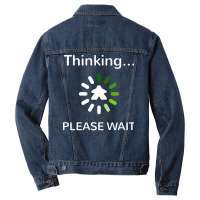 Analysis Paralysis Green Meeple Board Game Funny Men Denim Jacket | Artistshot